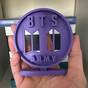 Purple BTS Army Logo Stand